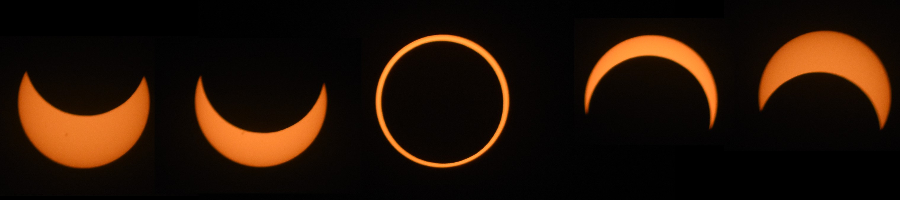 Photo Caption - Annular Solar Eclipse, October 14, 2023