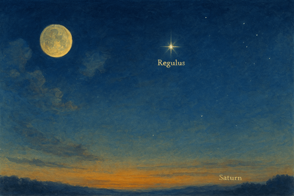 2025, September 11: Venus, Moon, and Regulus Begin Rare Morning ...